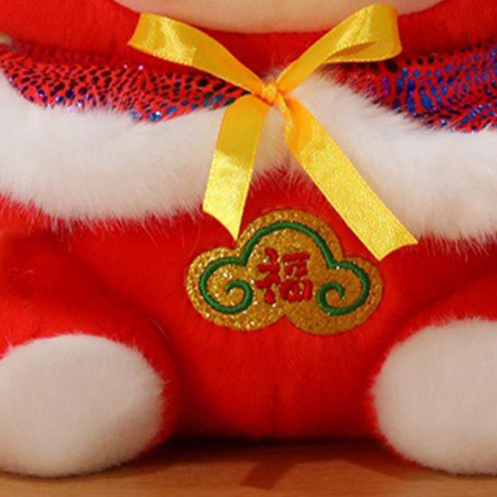 2026 Year of Horse Plush Doll Decoration Wealth Happiness Lucky Symbol Horse Doll Chinese New Year Gift