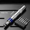 1Set 6 In 1 Impact Screwdriver Kit - 1/4-inch Impact Drive Rusted Stuck Broken Fasteners Remover Tool for DIY Repair Automotive