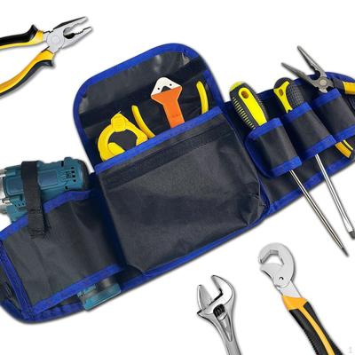 Werkzeugtasche Hüfttasche Gürtel Oxford-Gewebe mit Taschen Robuster Organizer Multifunktion für Garten