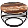 Vintage Solid Wood Coffee Table 60 X 60 X 40 Cm