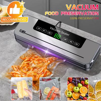 FKJ-5300 Food Vacuum Sealer Machine Wet Dry With UV Kitchen Storage Sealing Machine Built-in Cutter Food Vacuum Packaging Machine