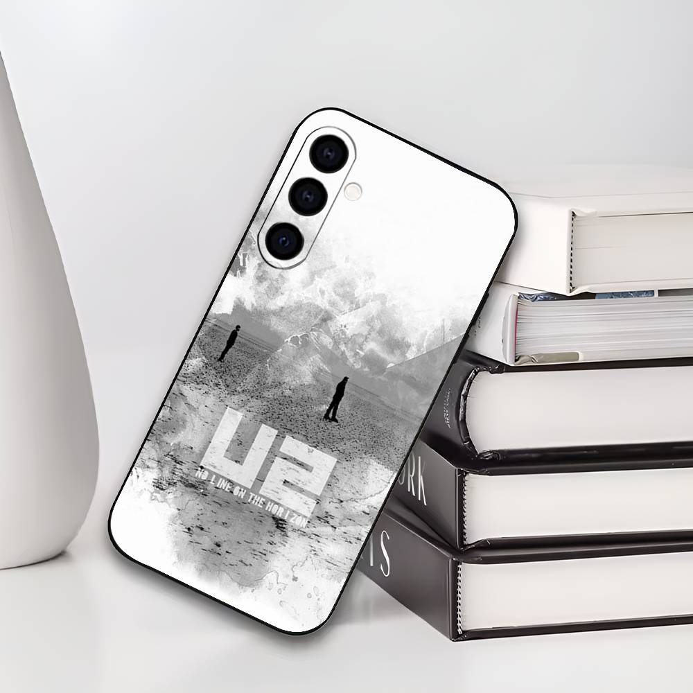 

Band U-U2 Phone Case Silicone Soft For Samsung Galaxy A73,A72,A71,A70,A53,A52,A51 Samsung a13 5g