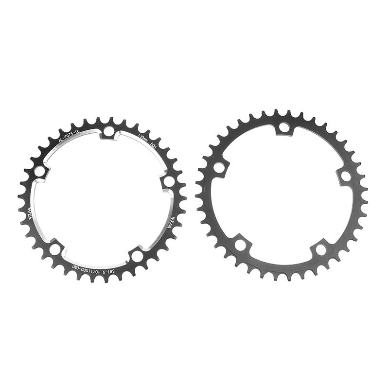 130 BCD Fahrrad Kettenblatt Narrow Wide Sterne 38-60T Al7075 Ritzel Für Rennrad Positives Und Negatives Kettenblatt