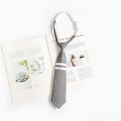 Cravate fine tendance et polyvalente, Cravate d'étudiant pour hommes et femmes