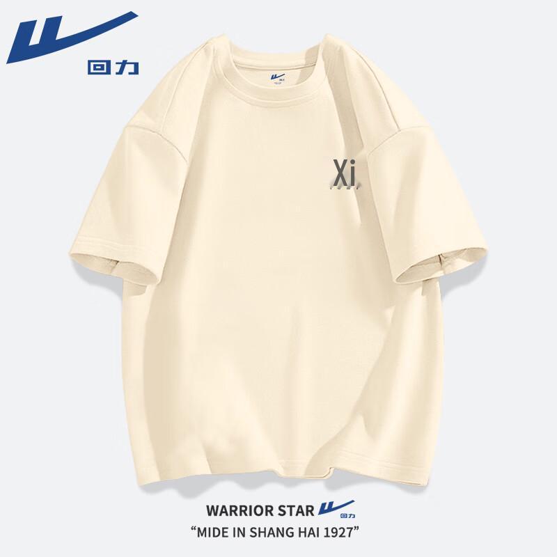 Warrior Men s Japanese Retro Loose Fit Cotton T-Shirt L