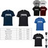 Classic Men Yeezus Letter Short Sleeve T-shirt With Premium Cotton Blend Fabric
