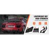 SucceBuy GT Wing Car Spoiler 53.1 Inch Universal Spoiler with Double Deck Car Rear Spoiler Wing, Racing Spoiler BGW/JDM Drift