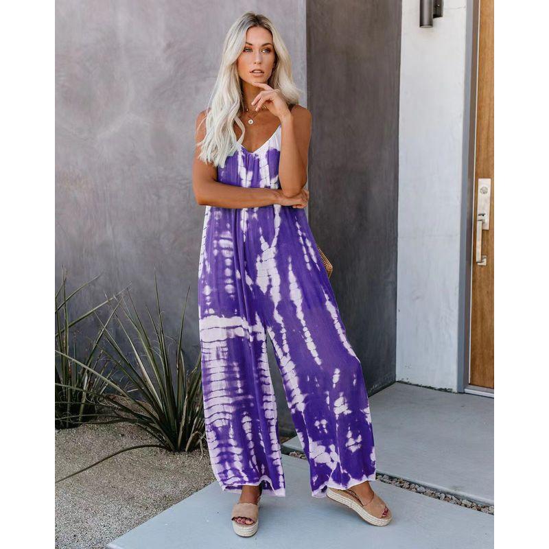 Strap Sexy Wide Leg Jumpsuit for Women Sexy Suspenders Wide Leg Jumpsuit Women