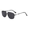 JYL TS Men's Square Metal-Temple - Double-Bridge Sun Shades CY-98378