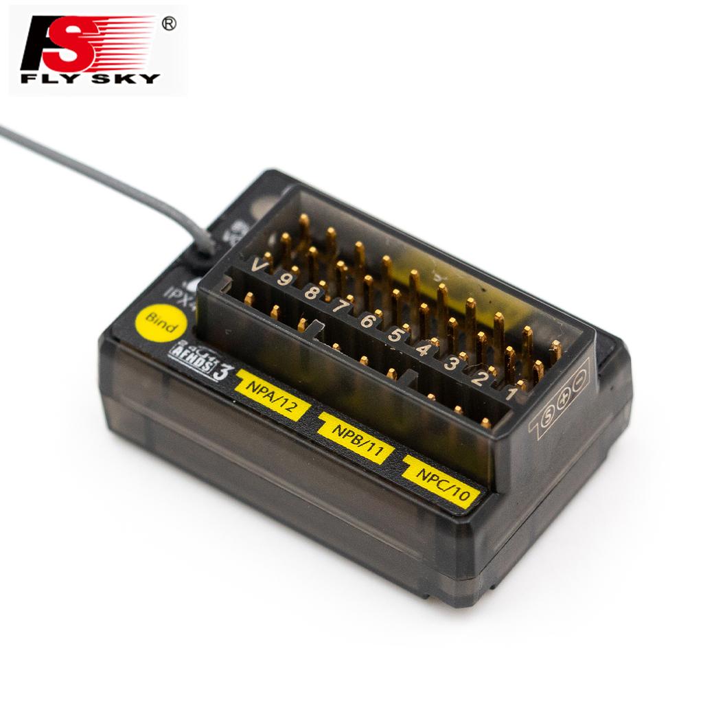 FLYSKY FGr12B 2.4GHz 12CH Alıcı PWM PPM Ibus AFHDS3 Vericiler RF Modülleri PL18/ NB4 /NB4