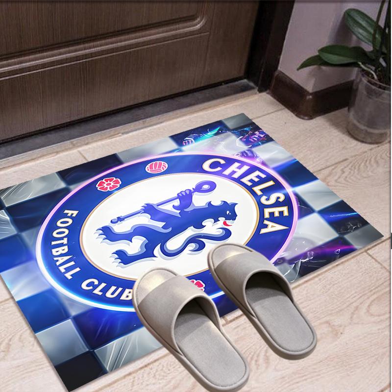 Football Club F.C Pattern Rug, Indoor/Outdoor Mat, for Picnic, Gameroom, Bedroom, Office, Living Room, Home Decor Carpet, Birthday Gift