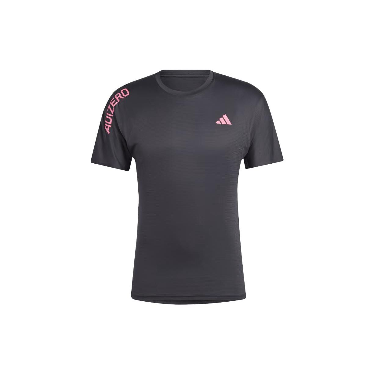 

Adidas Adizero Running T-Shirt With Letter Logo Print Men Tops Black HY6946
