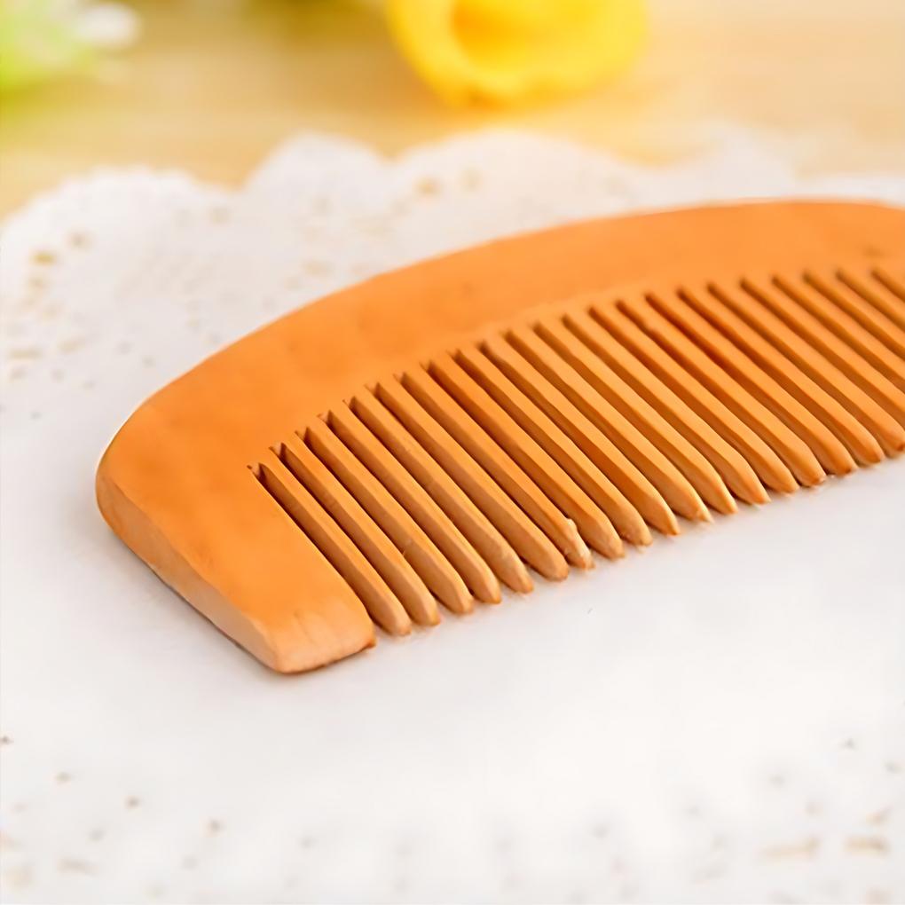 Wood Made Comb For Smooth Combing Natural Ingredients Massage Hair Care Tool Non-toxic Beards
