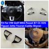 Cadru Decorativ Capac Trim Volan Auto Potrivit Pentru VW Golf MK6 Passat B7 CC EOS Tiguan Jetta Touran Caddy Sharan Accesorii