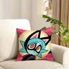 Psychocuties Mimi Cushion Cover Reversible Plush Pillow Cover Soft Fluffy Home Decor for Sofa Bedroom