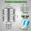 2 Pack Bubbler Sprinkler Heads, Aluminum Diffuser Flood Nozzle for Delicate Watering, Gentle Garden Metal Watering Soaker Sprinkler for Plants Garden 