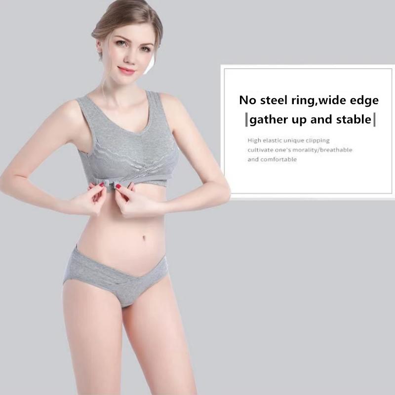 Damen-BH aus reiner Baumwolle, bügellos, dünn, geraffter Westen-Stil, Sportunterwäsche, nahtloser Schlaf-BH aus Baumwolle, Spitze, gepolstert, verstellbarer Büstenhalter