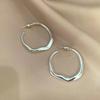 Stylish Hoop Earrings Accessory Fashionable Circle Earrings for Weddings Parties Stylish Big Hoop Earring Charm