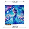 5D DIY Diamond Painting Decorative Beautiful Princess Full Round Drill Scenery Diamond Embroidery Cross Stitch Kits Home Decor Gift