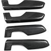 Car Inner Door Handle Armrest Cover Decals for Honda CR-V  2024 Accessories CRV ABS Carbon Fiber Interior Stickers