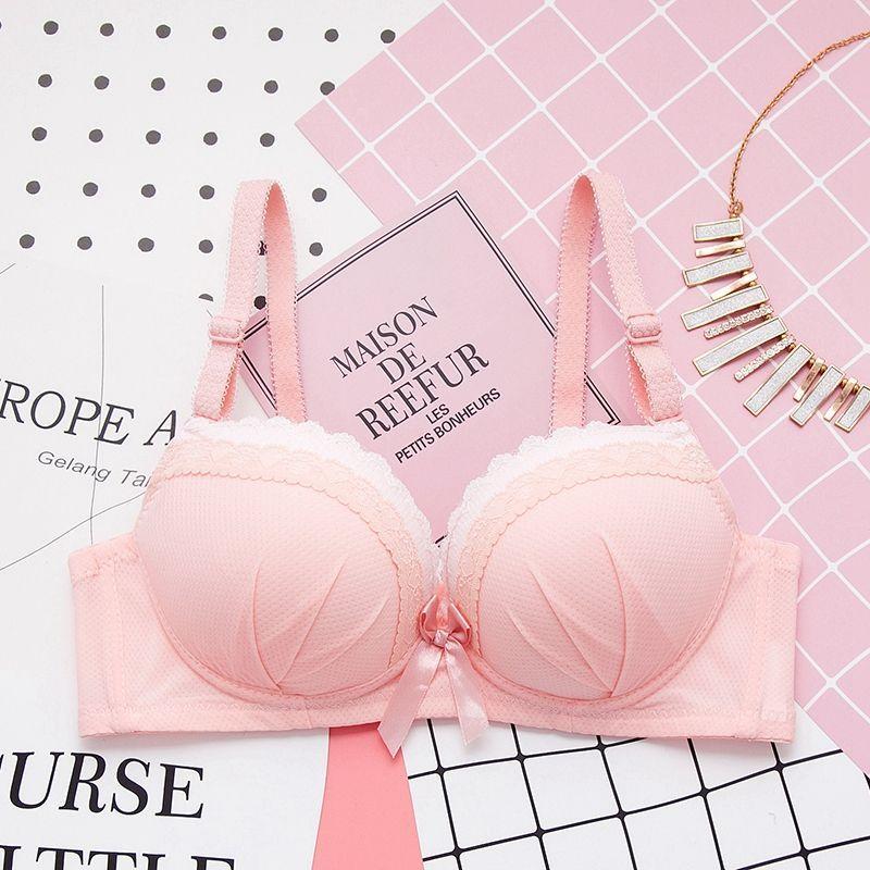 Push Up Bras For Women Solid Underwear Female Brassiere Girls Simple Bras