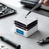 Aluminum Alloy Soldering Station Hot Plate White Smart Thermostat Soldering Plate  For Laboratory