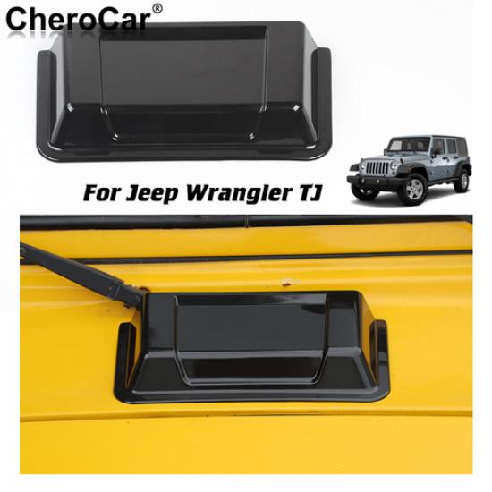 Для 1997-17 Jeep Wrangler TJ JK JKU Аксессуары Вентиляционное отверстие на капоте Кожух вентиляционного отверстия на капоте