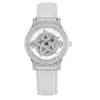 UTHAI L99 Women's Watch Wheel 360 ° Rotation Five Star Hollow Full Diamond Luxury Full Sky Star Waterproof Female Clock Watches