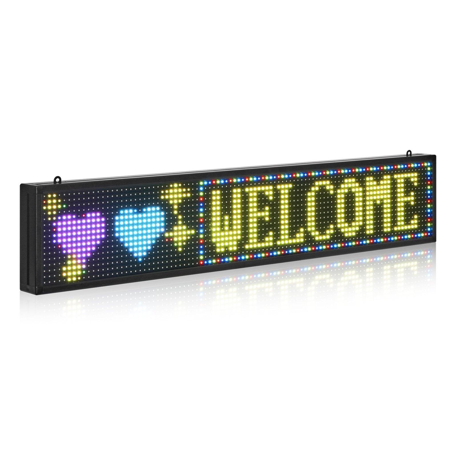 VEVOR Programmable LED Sign, P10 Full