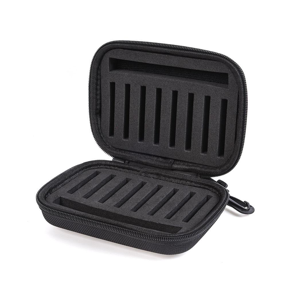 Portable Fishing Flies Bag Ultralight Shock-resistant Double Sided Lure Storage Bag Pouch With Divider Protective Case