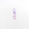 Colorful Baked Paint Ace of Hearts Keychain for Women's Handbags