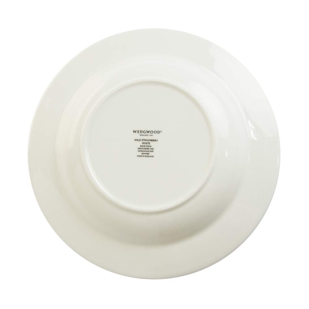 Wedgwood Wild Strawberry White Deep 23cm Plate, [Used]