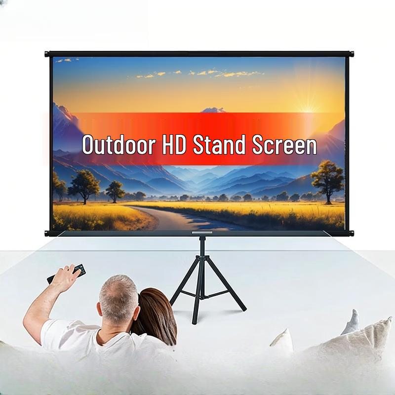 SMVP 60-inch 16:9 Anti-Light Portable Projector Screen