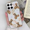 Clear Phone Case For Huawei Honor X6c X8c X7a X8a 400 Pro Pretty Love Heart Pattern Soft Silicone Shockproof Premium Protection Cover For Huawei Shell