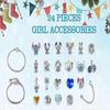 Stich Advent Calendar With 2 Bracelets And 22pcs Unique Cartoon Charm Beads