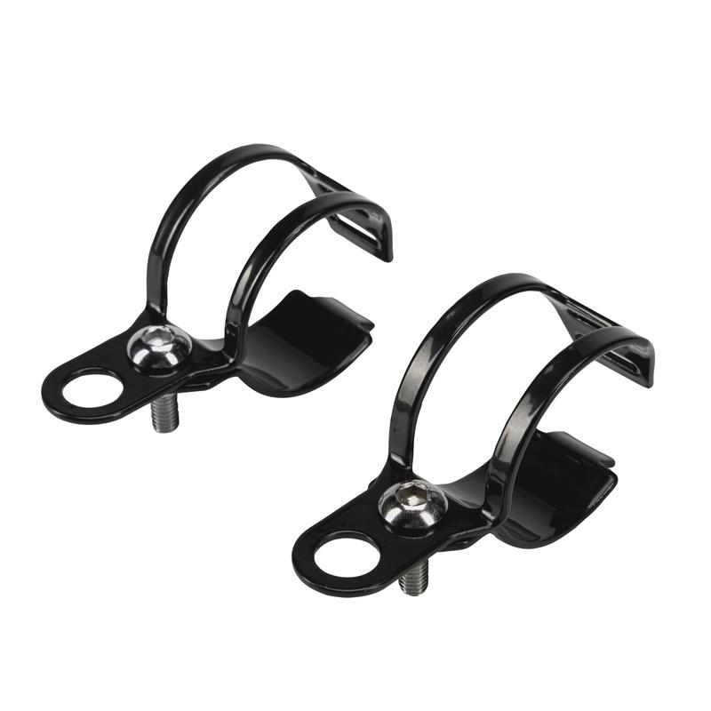 Universal For 31-37MM Front Fork Motorcycle Turn Signals Bracket Relocation Fork Clamps Mount Holder Lamps Mounting Cafe Racer