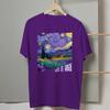 T-shirt Let It Gogh, Μοντέρνο Πουκάμισο Van Gogh, Δώρο T-shirt για Λάτρεις της Τέχνης, Άστρο Νύχτας Λουλούδια