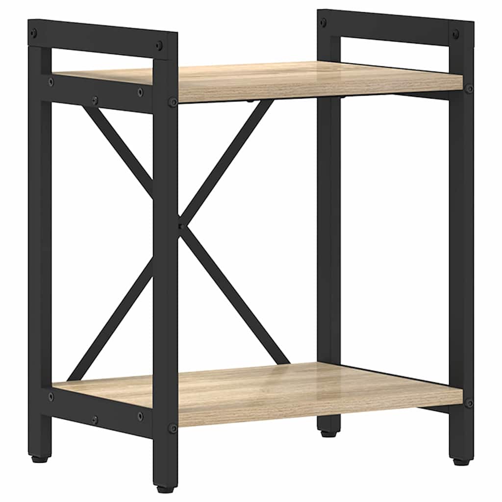 Bookshelf Sonoma Oak 40 x 30 x 50 cm Particleboard