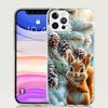 Animal Squirrel Phone Case for Apple iPhone 17 Air 16 15 Plus 14 + 13 Mini 12 11 Pro Max 7 8 SE 16Max Soft Shell Cover Coque 17