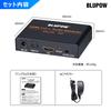 BLUPOW 4K30Hz HDMI Splitter 1 Input 2 Output Audio Splitter Audio HDMI Digital Audio Splitter Sound Splitter HDMI Splitter Audio Separation