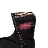 Unisex Streetwear Hooded Zip-Up Sweatshirt With 3D Letter Print Oversized Fit Thick Warm Pullover Men Women 2025