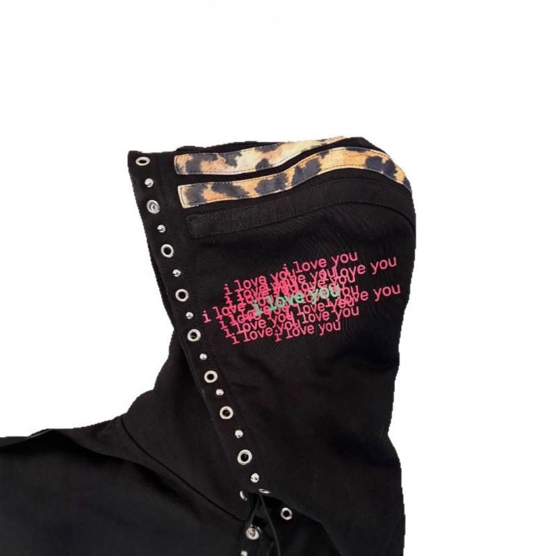 Unisex Streetwear Hooded Zip-Up Sweatshirt With 3D Letter Print Oversized Fit Thick Warm Pullover Men Women 2025
