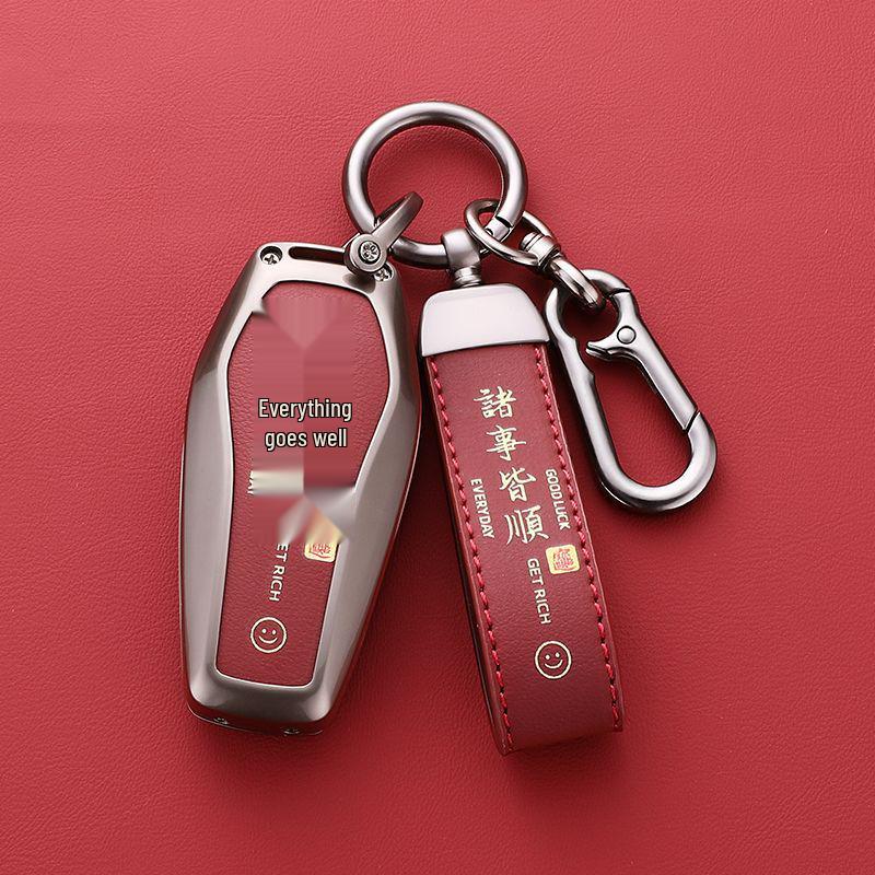 BYD Key Case for Han, Qin Plus DMI, Song Pro, Dolphin, Yuan, Tang, EV Seal, Seagull, Frigate, and Destroyer Models