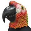 Nuova Maschera Animale Becco d'Uccello Copricapo Pappagallo Colorato Maschera in Lattice Festa in Maschera Maschera Facciale per Adulti Accessorio