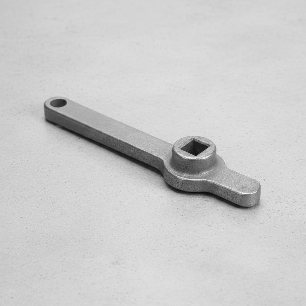 Radiators Key Wrench OnePiece Construction Stainless Steel Matte Metal Finish Plumbing