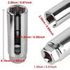 22mm 1/2" Drive Socket Wrench with Opening Oxygen Sensor Disassembly Wrench  Repair Tools