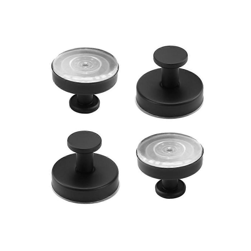 4PCS Metal Suction Cup Hook Strong Vacuum Bathroom Suction Cup Hooks Waterproof Towel Holder Stainle