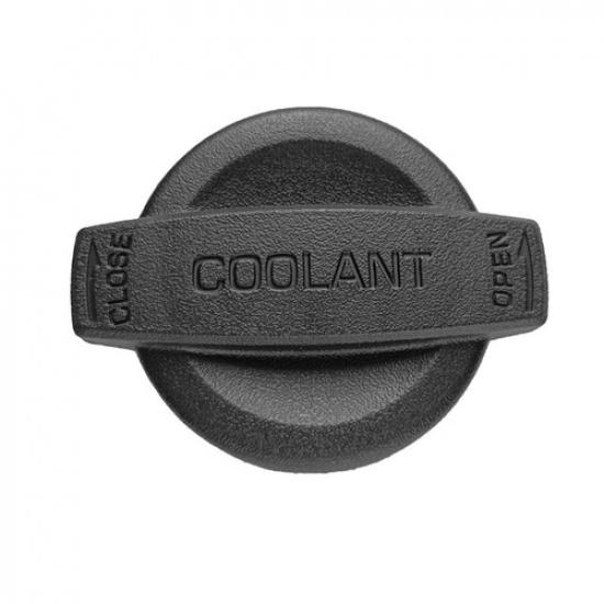 Black ABS Material Coolant Reservoir Cap Compatible with Multiple Models