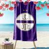 Ujpest FC Print Plážová osuška, Velká měkká rychleschnoucí osuška na pláž, kempování, plavání