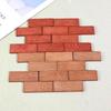 10Pcs 1: 12 Scale Mini Wooden Dollhouse Floor Boards Miniature Dollhouse Flooring Bamboo Furniture For Model Accessories